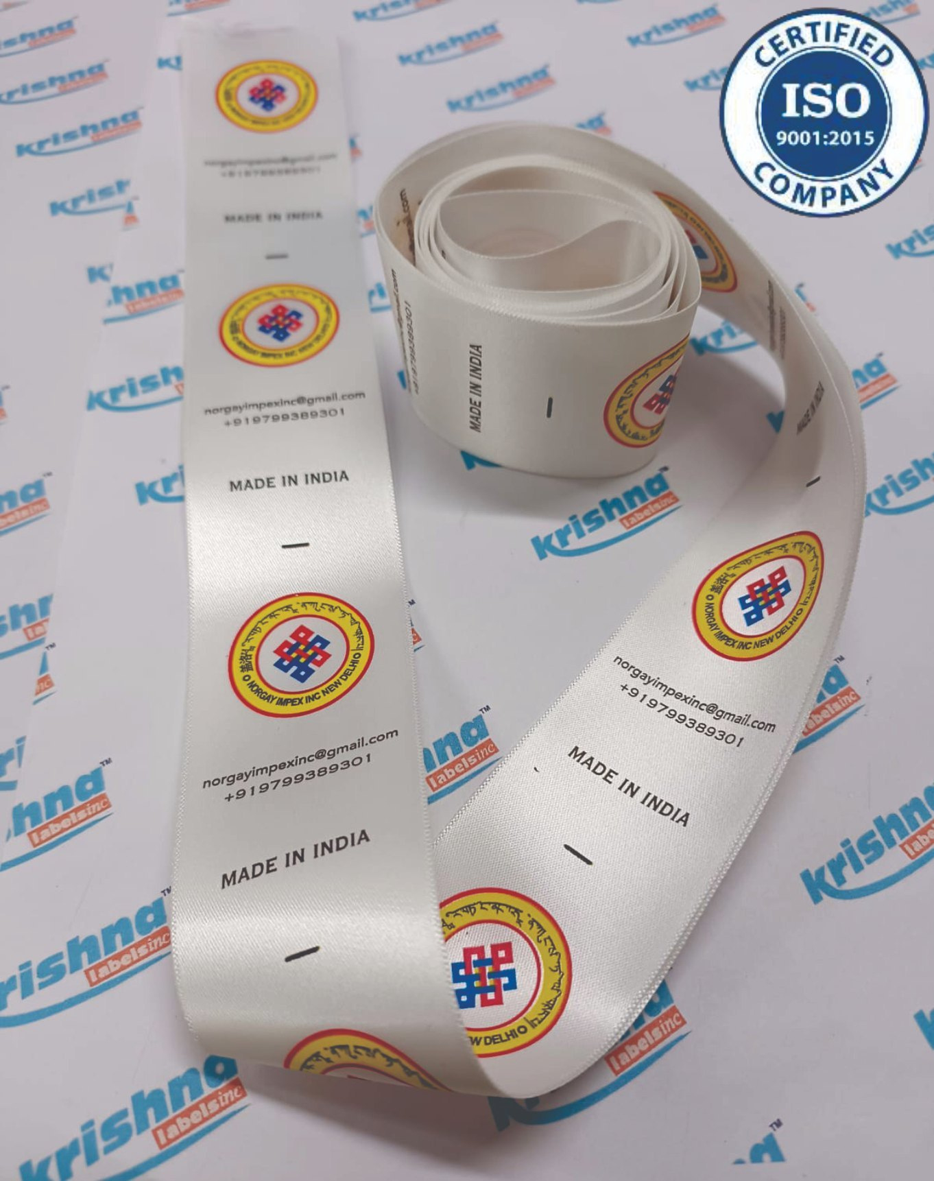 Satin Label Printing Near Me, For Garments At ₹ 0.90/Piece In New with Printable Label Near Me