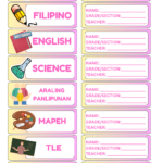 School Subject Labelsjsprintingservices11   Raket.ph With Regard To Subjects Label Printable