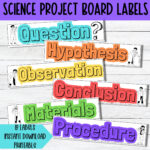 Science Fair Labels Printable Science Project Label School Project With Science Fair Project Labels Printable