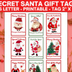 Secret Santa Gift Tags Printable, From Santa Gift Tags, Santa Gift Within Printable Secret Santa Labels