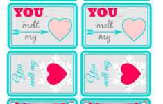 Share The Love: Free Printable Valentine Gift Tagsdiy Show Off for Valentine Labels Free Printable