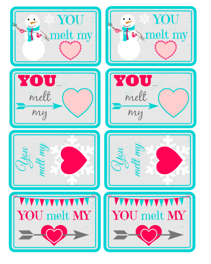 Free Printable Valentine Gift Tags
