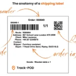 Shipping Label Generator: Free & Easy To Use | Track Pod Regarding Printable Parcel Asset Label