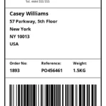 Shipping Label Template   Pdf Generation Api Regarding Printable Shipping Label Template Free