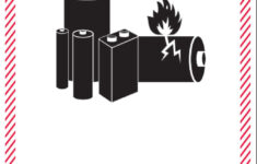 Shipping Lithium Batteries? Labelmaster Has Lithium Battery Labels throughout Usps Lithium Battery Label Printable