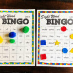 Sight Word Bingo Free Printable Regarding Free Printable Sight Word Bingo