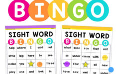 Sight Word Bingo - Superstar Worksheets throughout Free Printable Sight Word Bingo