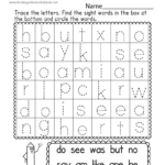 Sight Words Word Search Worksheet   Free Printable, Digital, & Pdf Pertaining To Free Printable Kindergarten Sight Word Worksheets