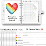 Simplified Chronic Pain Diary   Free Printable Pertaining To Free Printable Pain Diary Template