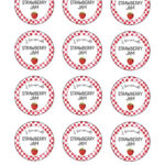 Simply Pretty Jam Jar Labels (Free Printable In 4 Styles) Intended For Free Printable Jam Labels