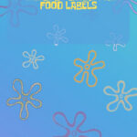 Spongebob Food Labels  12 Labels   Etsy Uk Within Free Printable Spongebob Food Labels