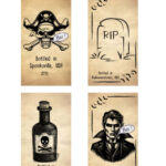 Spooky Halloween Potions Bottle Free Printable Labels ⋆ Love Our Regarding Printable Potion Bottle Labels
