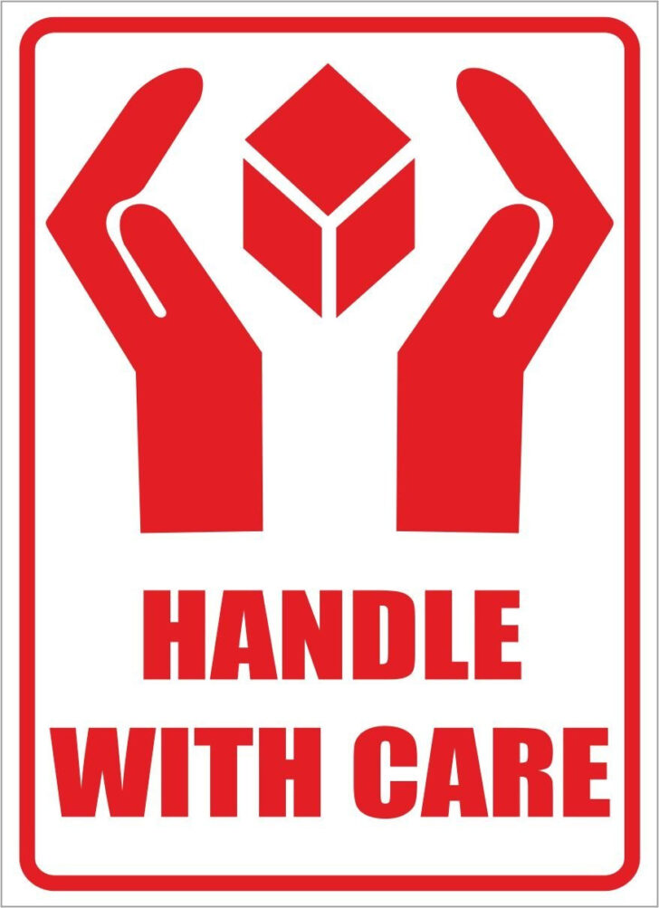 Handle With Care Label Printable