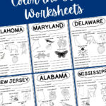 States And Capitals Worksheets   Kids Activity Zone Throughout Free Printable State And Capital Worksheets