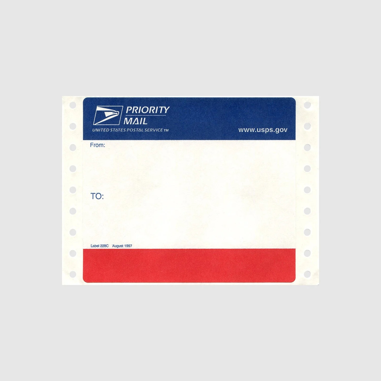 Sticker Museum — Usps inside Usps Label 228 Printable
