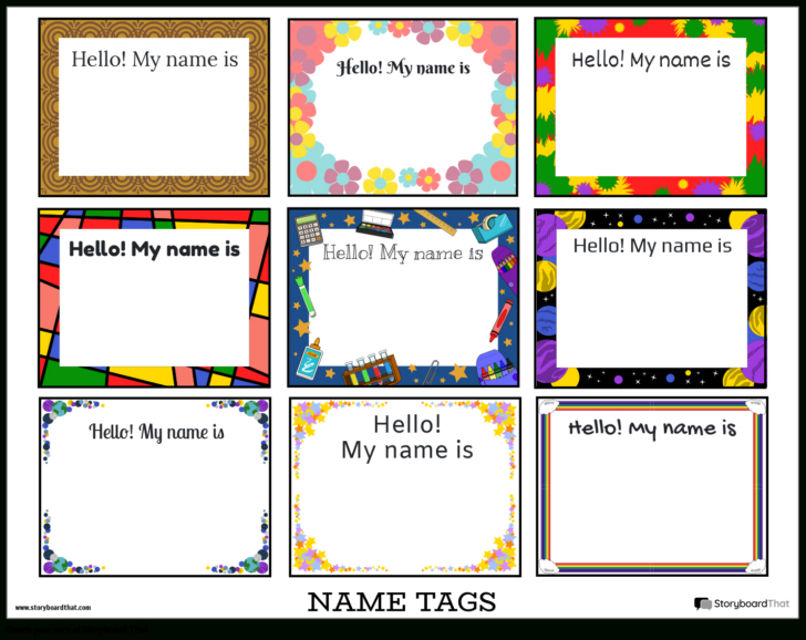 Personalized Name Labels For School Free Printable