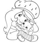Strawberry Shortcake Coloring Pages | Print And Color For Free Printable Coloring Pages Strawberry Shortcake