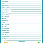 Summer Word Scramble With Answers   Free Printable For Kids Inside Free Printable Word Scramble