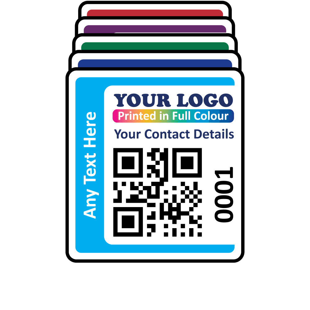 Super Stick Qr Code Labels Fully Customisable - Sticks To Almost with regard to Qr Code And Printable Label