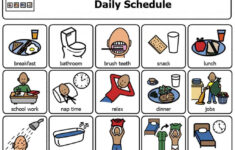 Supporting Autistic Children Using A Visual Scheduling Tool - The regarding Free Printable Daily Schedule For Autistic Child