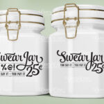 Swear Jar (Two Versions) Svg   Etsy Uk With Regard To Swear Jar Label Printable