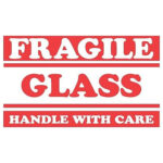 Tape Logic Fragile Labels For Office Packages   Walmart Business With Regard To Glass Fragile Label Printable
