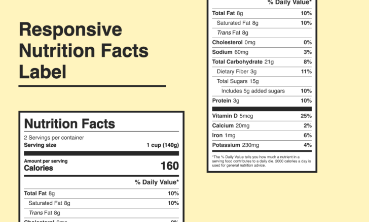 Free Printable Sample Food Label Generator