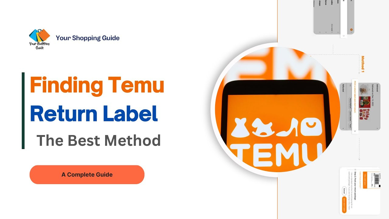 Temu Return Label (How To Get And Use It) throughout Printable Return Label From Temu