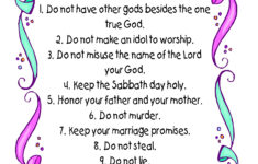 Ten Commandments Poster | Please Visit Kathyahutto with regard to Free Printable 10 Commandments For Kids
