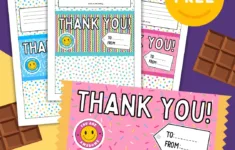 Thank You "You Are Awesome!" Printable Chocolate Bar Wrapper for Free Printable Candy Bar Wrappers