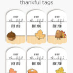 Thankful For You Tags| Free Printable Tags For Thanksgiving Gifts With Thanksgiving Labels Free Printable