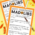 Thanksgiving Mad Libs Printable Game   Happiness Is Homemade Throughout Free Printable Thanksgiving Mad Libs