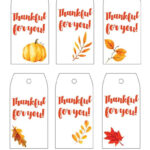 Thanksgiving Printable Gift Tags   South Georgia Style Throughout Free Printable Thanksgiving Labels