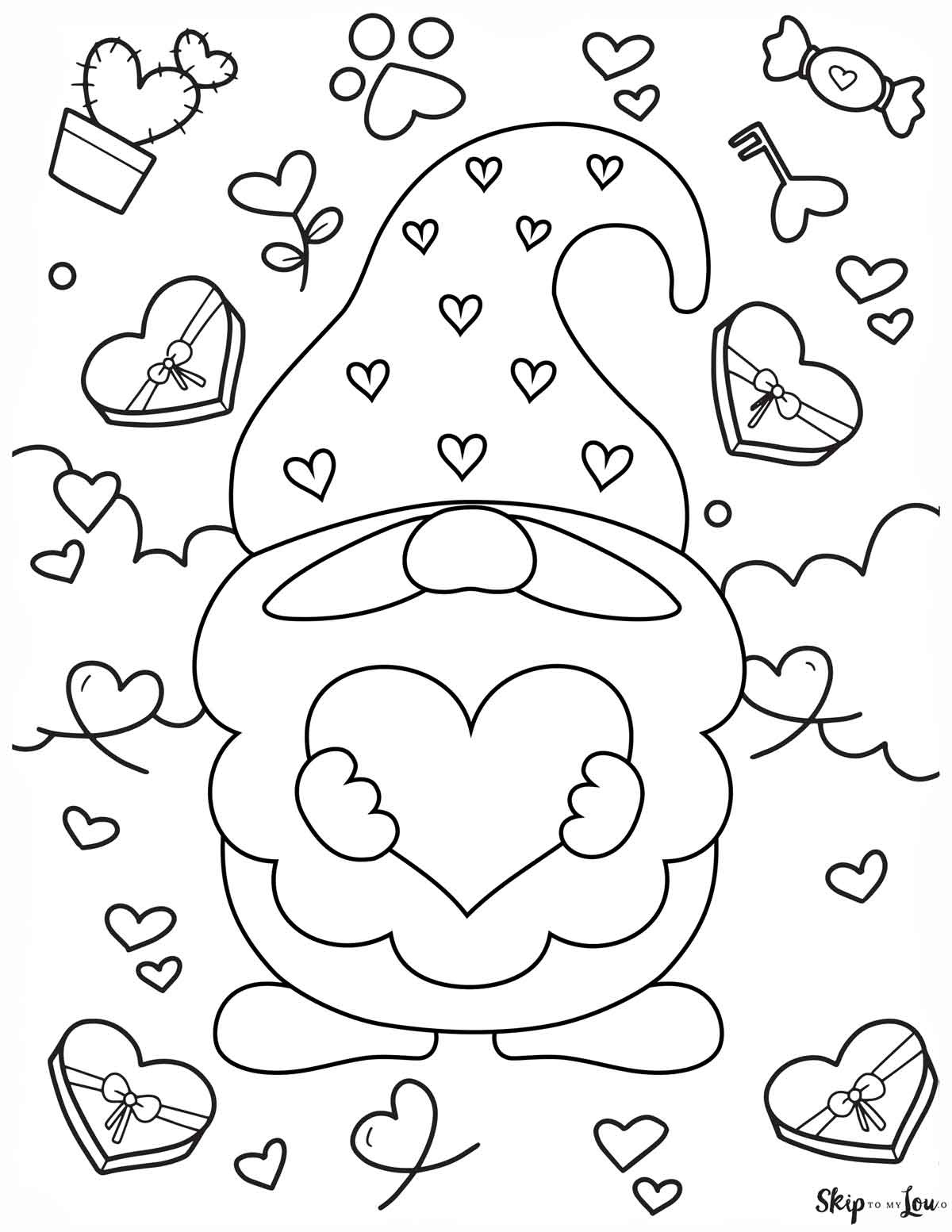 The Best Free Valentines Day Coloring Pages | Skip To My Lou pertaining to Free Printable Coloring Pages Valentines