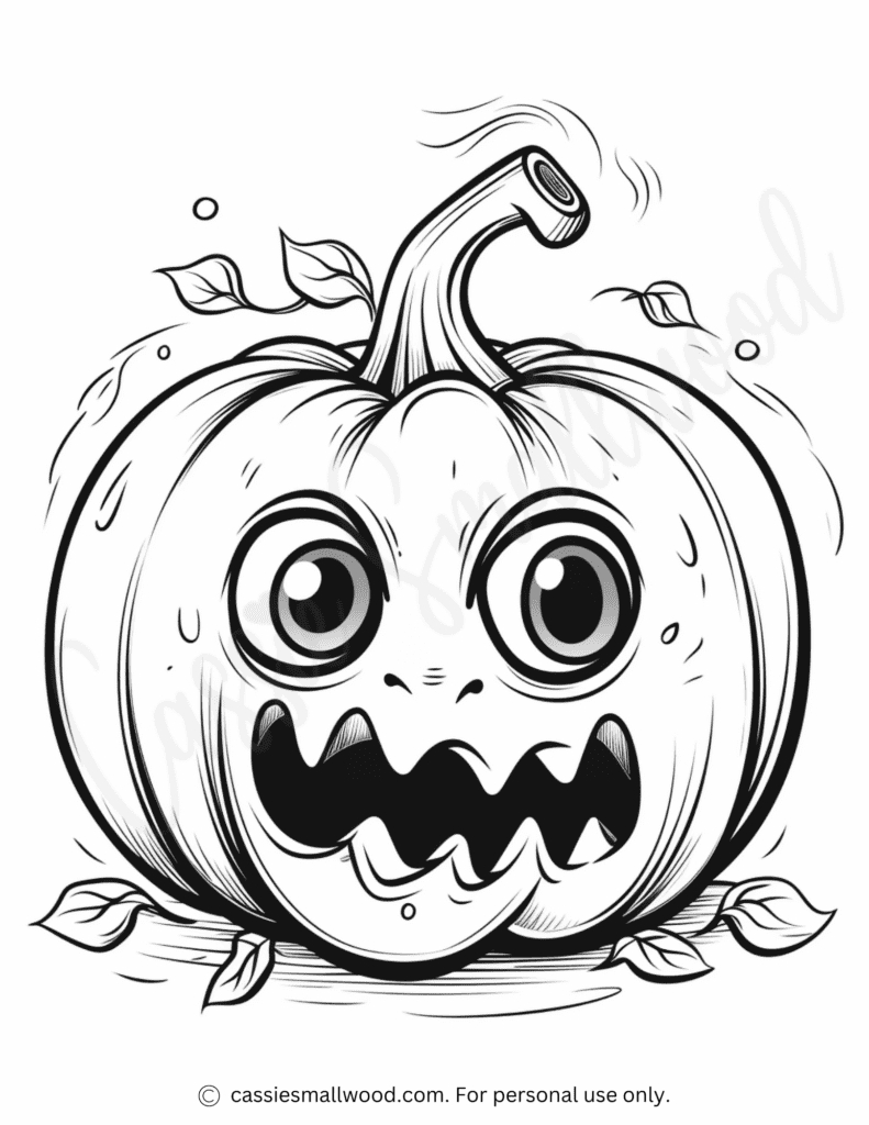 The Best Pumpkin Coloring Pages (Free Printable) - Cassie Smallwood with Free Printable Pumpkins Coloring Pages