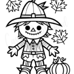 The Best Scarecrow Coloring Pages   Cassie Smallwood For Free Printable Scarecrow Coloring Pages
