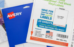 The Best Waterproof Sticker Papers For Making Labels &amp; Decals with regard to Waterproof Printable Label