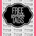 The Funky Felter: Free Printable "Handmade For You With Love Intended For Printable Label Handmade