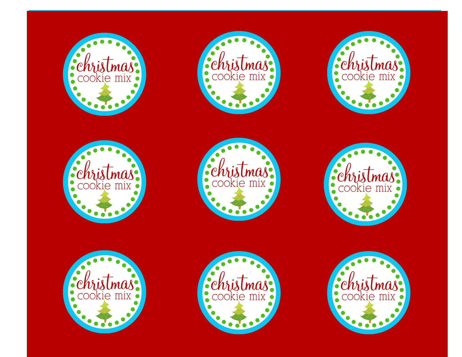 The Larson Lingo: Christmas Cookies In A Jar + {Free Printable} in Free Printable Christmas Cookie Labels