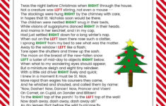 The Left Right Christmas Game {With Story + Print}| Lil' Luna in Free Printable Left Right Christmas Games