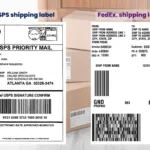 The Only Free Shipping Label Template You'Ll Ever Need | Track Pod In Printable Parcel Asset Label
