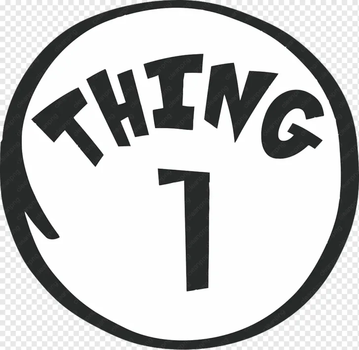Thing 1 Thing 2 Label Printable