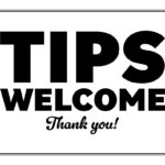 Tip Jar Signs   12 Free Printables | Printabulls Throughout Free Printable Tip Jar Signs