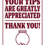 Tip Jar Signs   12 Free Printables | Printabulls With Regard To Free Printable Tip Jar Signs