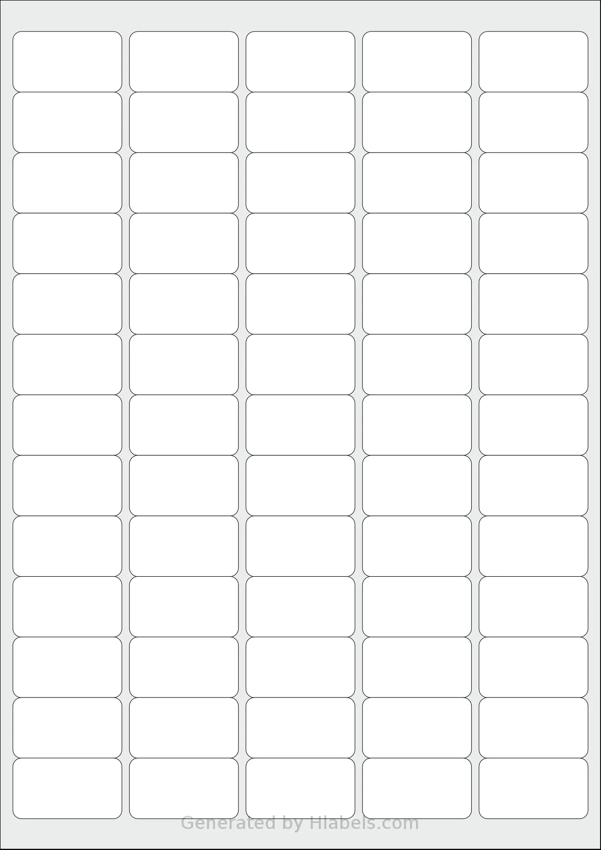 Tower® W107 Label Template | Print Online Instantly for Printable Label Sheet Template
