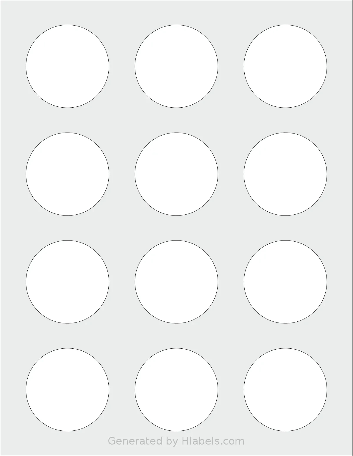 Townstix® Us-Round-2 Label Template | Print Online Instantly with regard to Free Printable 2 Inch Circle Label Template