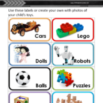Toy Bin Labels | Create Toy Labels With Photos And Print At Home Pertaining To Toy Labels Printable Free