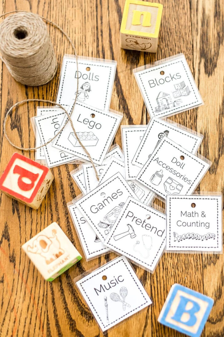 Free Printable Storage Bin Labels
