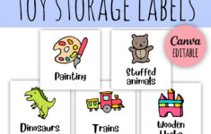 Toy Storage Labels Editable | Printable | Toys Organizer | Toy pertaining to Toy Storage Labels Templates