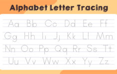 Tracing Letters Printable - Printable Party Favors in Free Printable Tracing Alphabet Letters